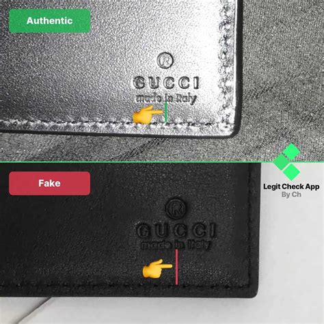 fake wallet gucci|how to spot a Gucci wallet.